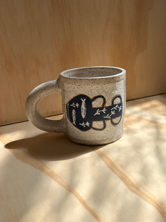 O+E Handpainted mug variation 1