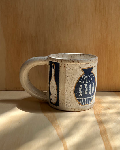 Handpainted mug variation 2